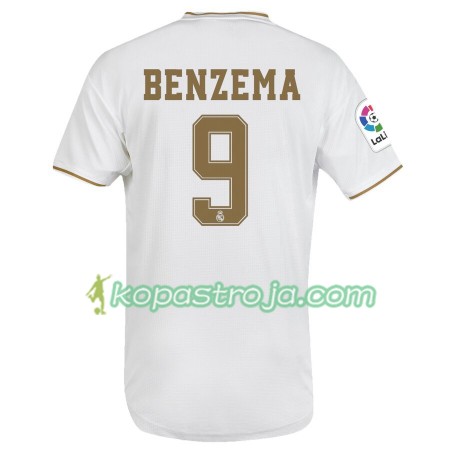 Billiga Fotbollströjor Real Madrid Karim Benzema 9 Hemma tröja 2019/20 Kortärmad